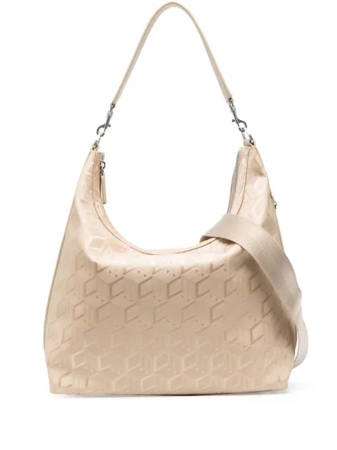 MCM Aren monogram jacquard tote bag Neutrals MMHDSTA01