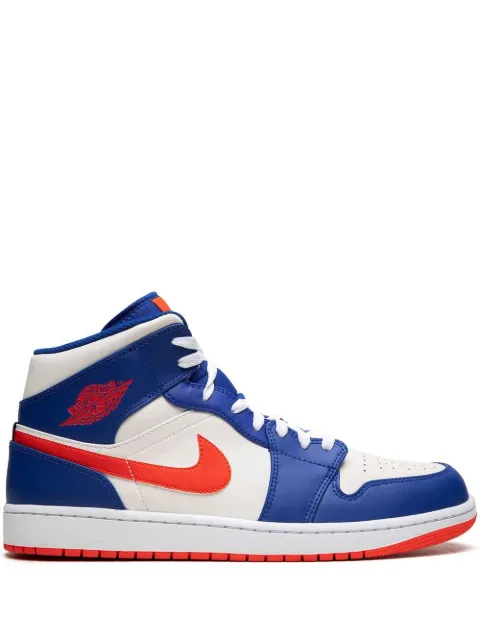 Jordan Air Jordan 1 Mid "Knicks" sneakers White FD1029
