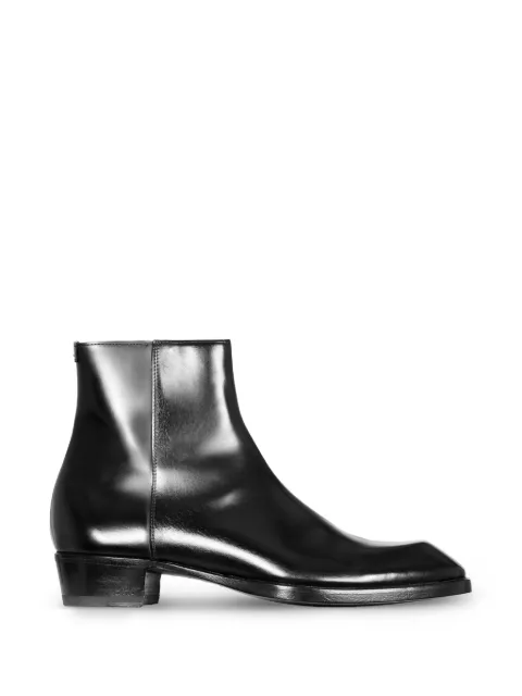 Lidfort leather ankle boots Black 250