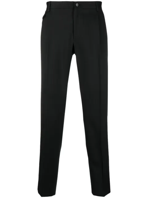 Dolce & Gabbana pressed-crease tailored trousers Black GY6UETFU3Q7