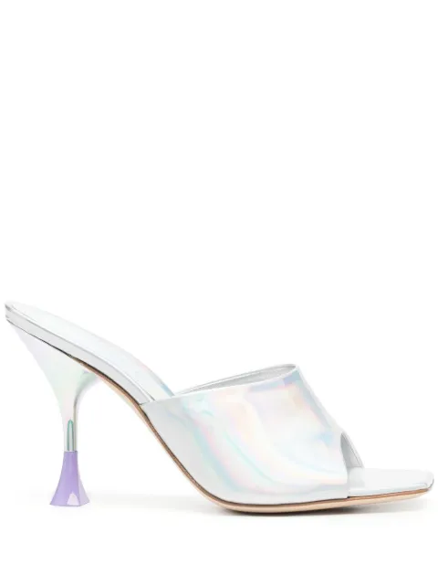3juin leather sandals Silver 323SE002R0771601