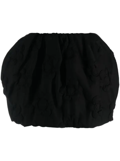 Max Mara ruched puffball skirt Black 2321012438600