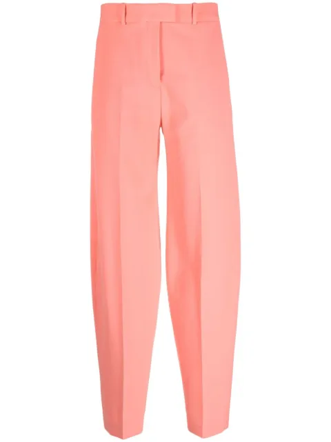 The Attico Jagger tapered trousers Orange 232WCP43E057