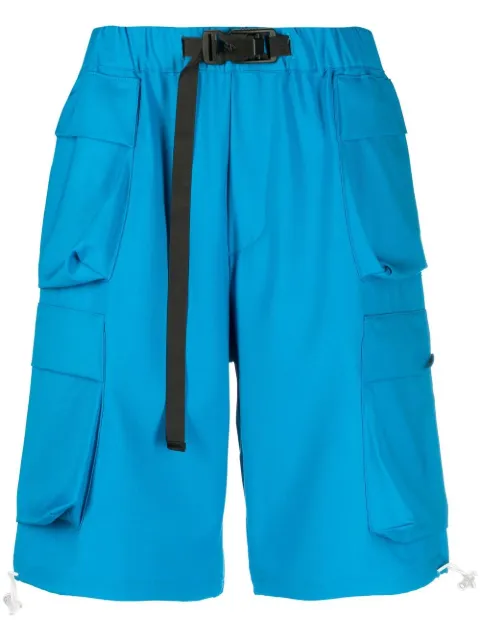 Bonsai virgin wool cargo shorts Blue PT008V2