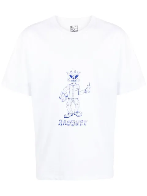 RASSVET graphic-print T-shirt White PACC12T009