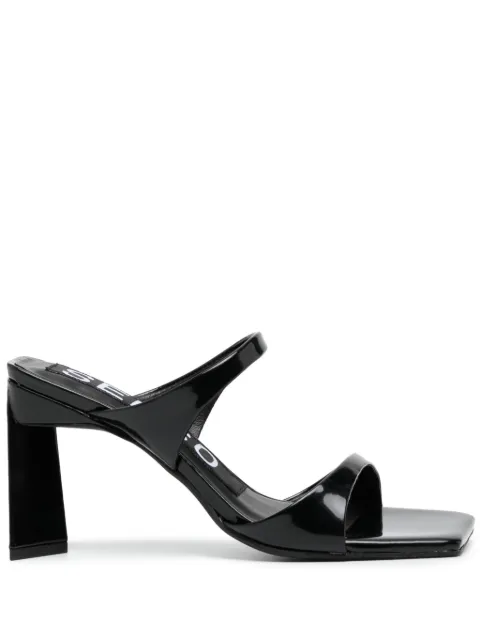 Senso Valeria 95mm leather sandals Black VALERIA