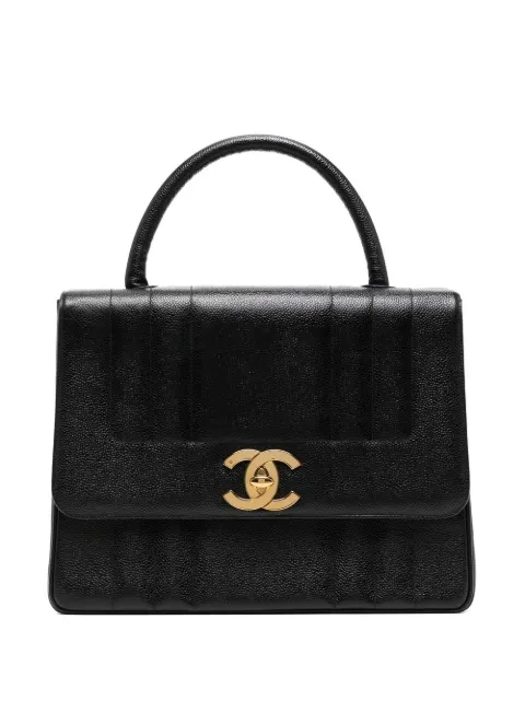 CHANEL Pre-Owned 1995 Mademoiselle handbag Black 3358890