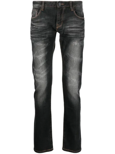 Private Stock distressed-finish skinny jeans Grey PS08ADJW01
