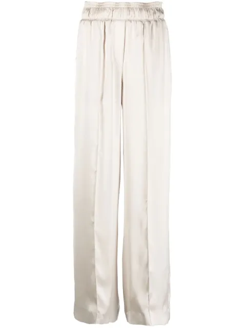 Brunello Cucinelli elasticated-waistband trousers Neutrals ML172P8228C200