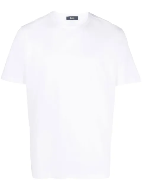Herno logo-plaque T-shirt White JG000174U520031000