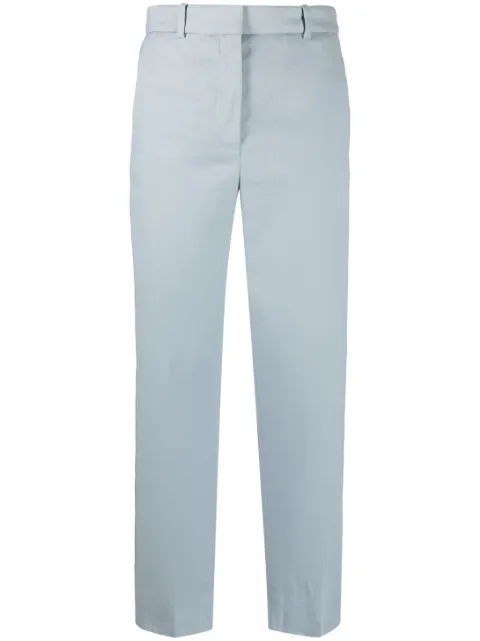 JOSEPH high waist cropped trousers Blue JP001417