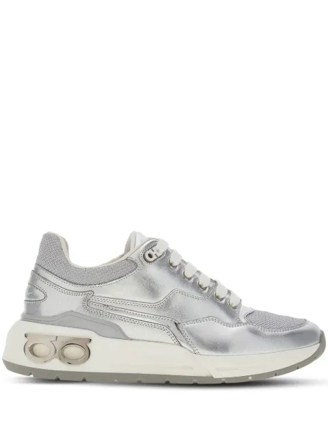 Ferragamo leather sneakers Silver 758717