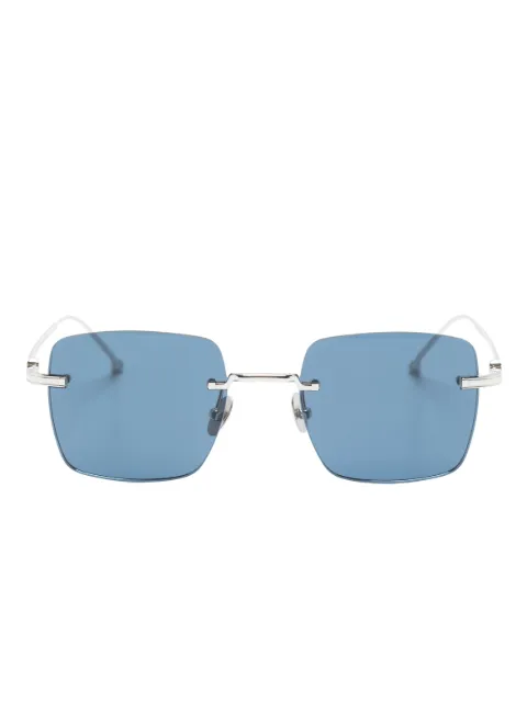 Cartier Eyewear Signature C de Cartier Precious rectangular sunglasses Silver CT0403S001