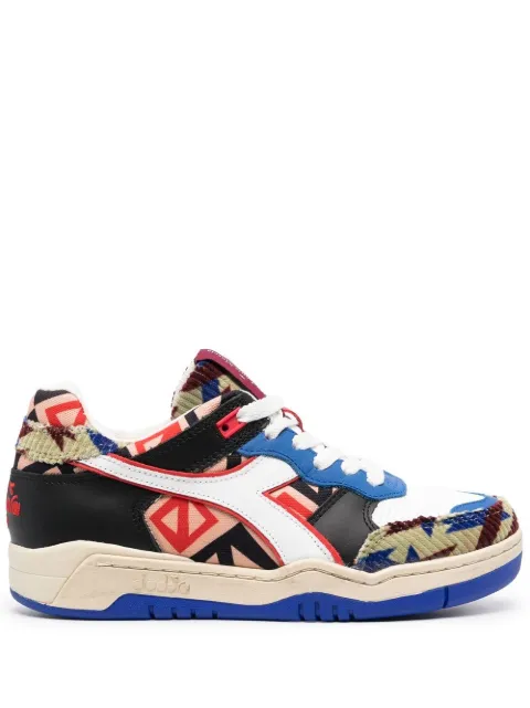 Pierre-Louis Mascia panelled sneakers Black SC02