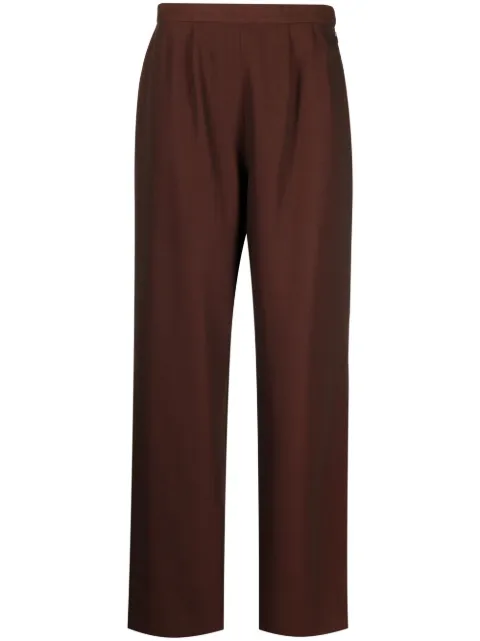 Jean Paul Gaultier Pre-Owned 1990s high-rise wool trousers Red JPGA250Z