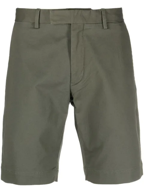 Polo Ralph Lauren off-centre fastening chino shorts Green 710646709055