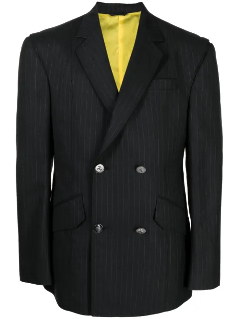 Ferrari double-breasted virgin-wool blazer Black 47765
