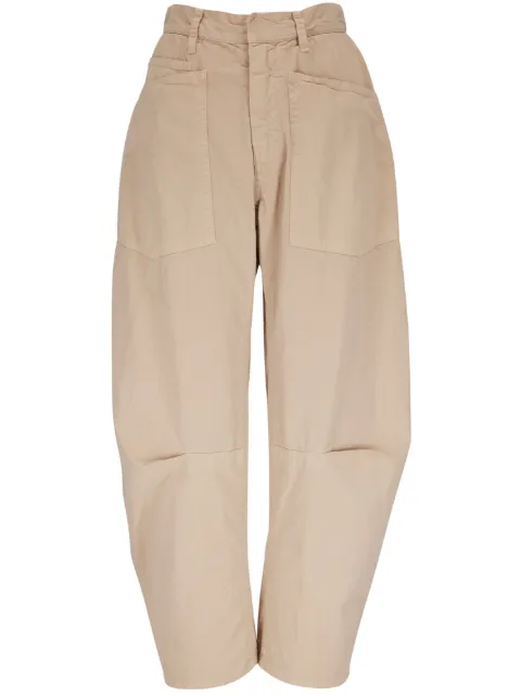 Nili Lotan high-waist trousers Neutrals 10193W12