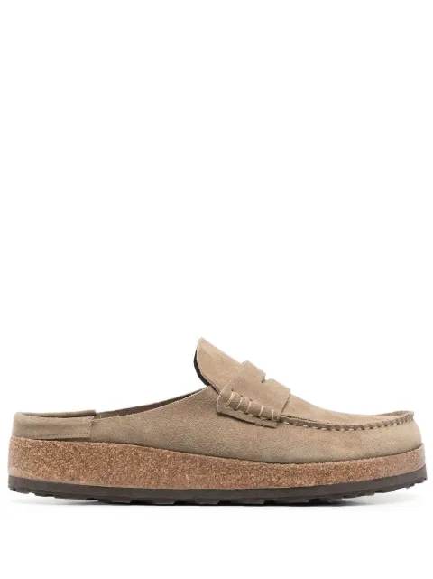 Birkenstock suede slip-on mules Neutrals 1025003