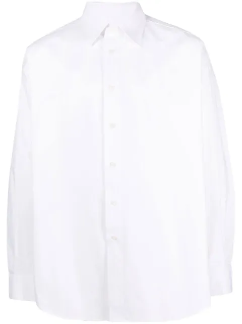 Diesel embroidered-logo detail shirt White A089370PCAL