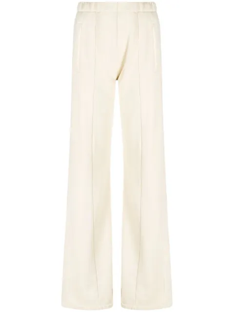 AMIRI flared-leg jersey trousers Neutrals PS23WJL007