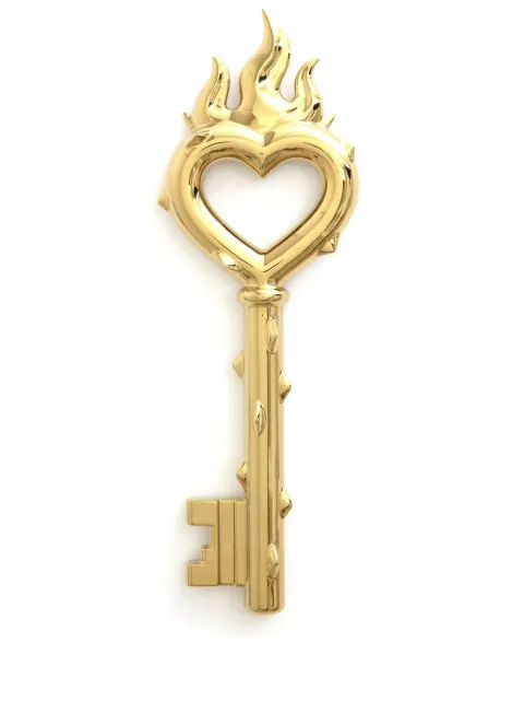 Seletti decorative porcelain key Gold 10056
