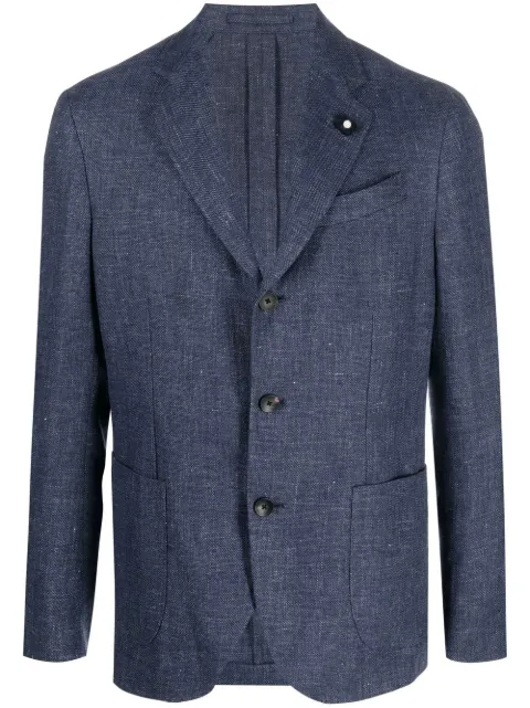 Lardini single-breasted blazer Blue EP6012AVEPAD60508