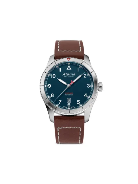 Alpina Startimer Pilot Automatic 41mm Blue AL525NW4S26