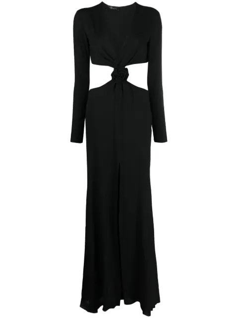 Blumarine cut-out panel dress Black P322A284A