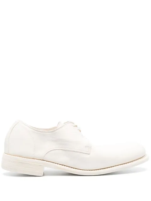 Guidi leather derby shoes White 992X