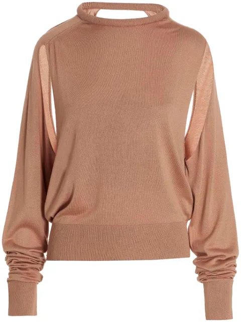 Ramael cut out-detail sweater Pink RA0020525