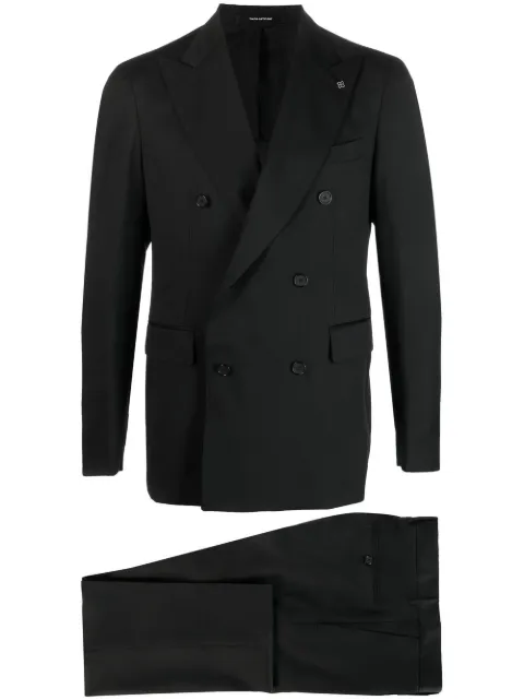 Tagliatore double breasted suit Black 2SVS20B11060001