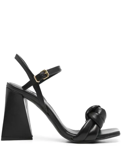 VAMSKO Eden 100mm leather sandals Black 57101777