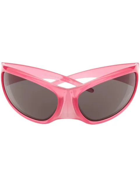Balenciaga Eyewear Skin XXL cat-eye sunglasses Pink BB0252S002