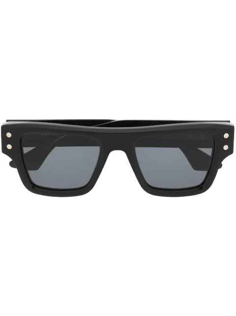 Montblanc logo-detail sunglasses Black MB0253S