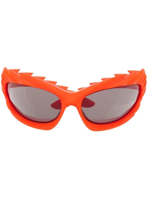 Balenciaga Eyewear oval-frame sunglasses Orange BB0255S