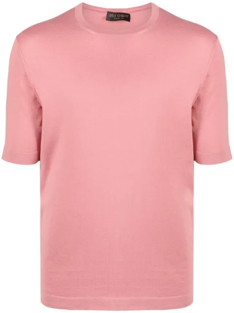 Dell'oglio crew-neck cotton T-shirt Pink SU18R400