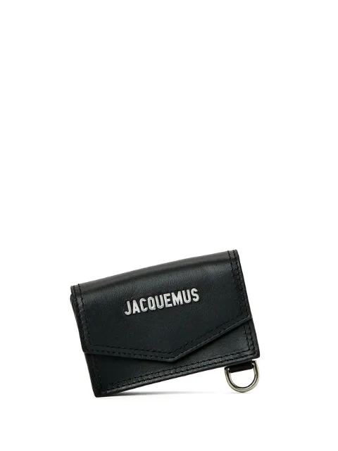 Jacquemus Le Porte Azur strap wallet Black 216SL0043061
