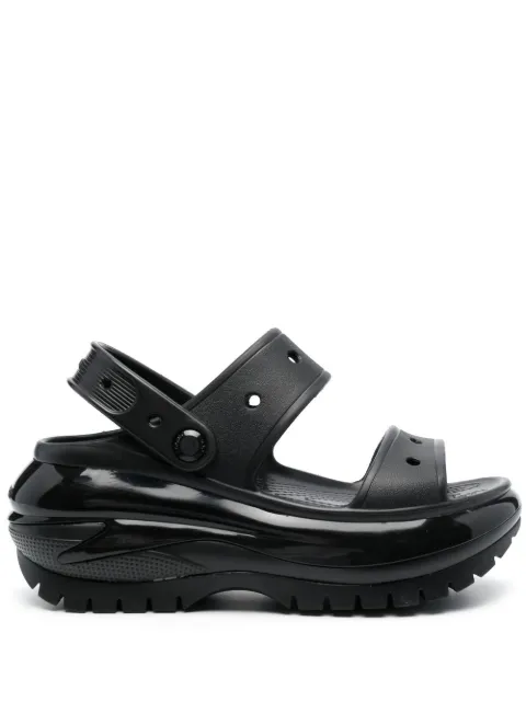 Crocs Mega Crush rubber sandals Black 207989