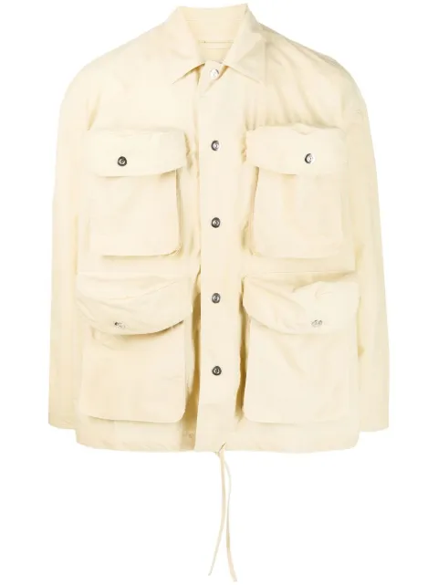 Sunnei four pockets shirt Neutrals CRTWXSHR017NYL0210126Beige