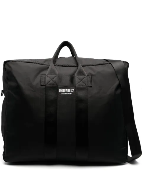 DSQUARED2 logo-print weekend bag Black DFM003616805374