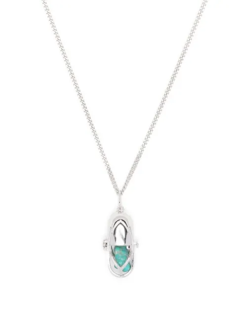 Capsule Eleven Capsule Turquoise pendant necklace Silver CAPSULEPENDANTSILVERTURQUOISE