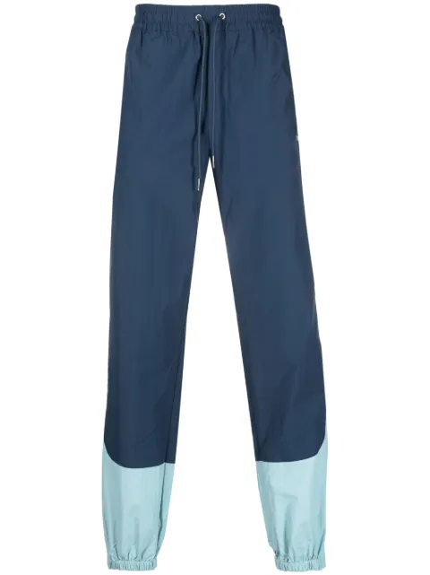 Arte Antwerp panelled-design track pants Blue SS23059P