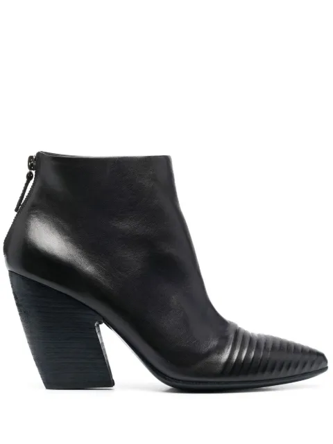 Marsèll leather ankle boots Black MW3922