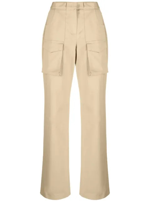 Ermanno Scervino high-waisted cargo trousers Neutrals D426P314ISG