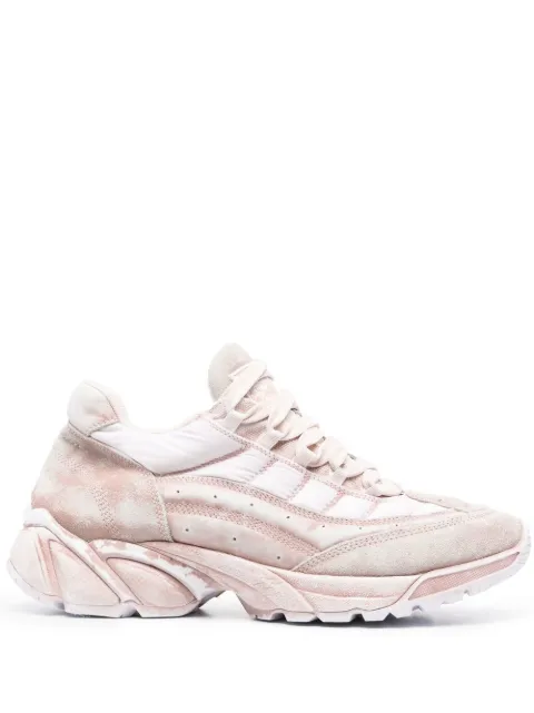 MM6 Maison Margiela panelled low-top sneakers Pink S59WS0196P5259