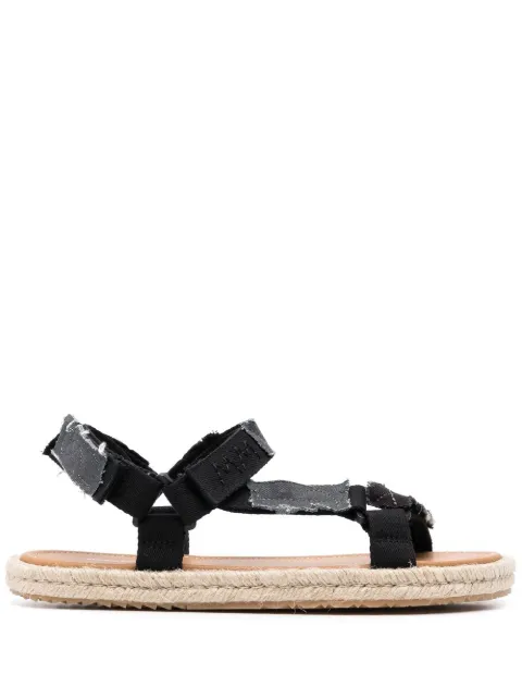 Maison Margiela Patchwork hiking sandals Black S57WP0096P5395
