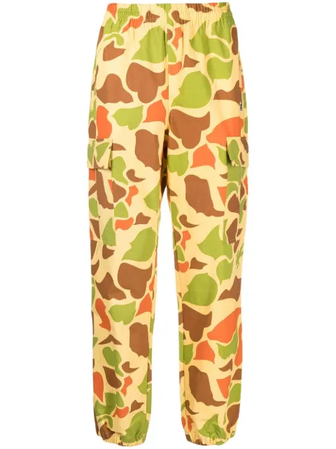 Billionaire Boys Club camouflage-print elasticated trousers Yellow B22409