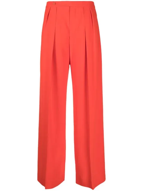 ASPESI tailored wide-leg trousers Red S36G606V114