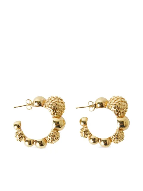 Paola Sighinolfi Silvia half hoop earrings Gold PQE21E02SILVIA